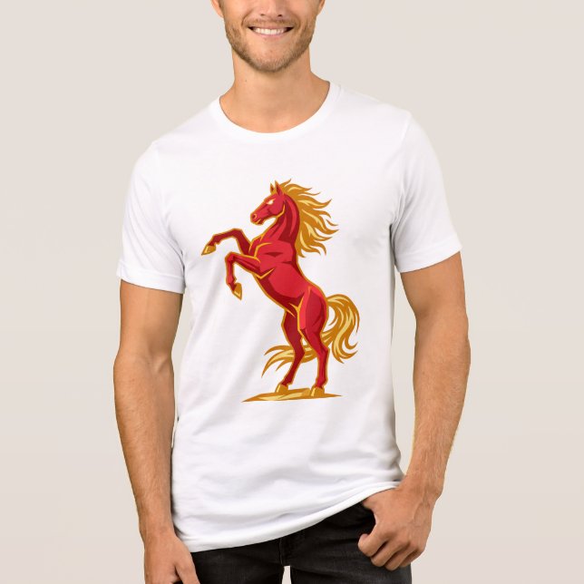 T-Shirt Tri-Blend Shirt (Vorderseite)