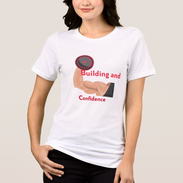 T-Shirt Tri-Blend Shirt (Vorderseite)