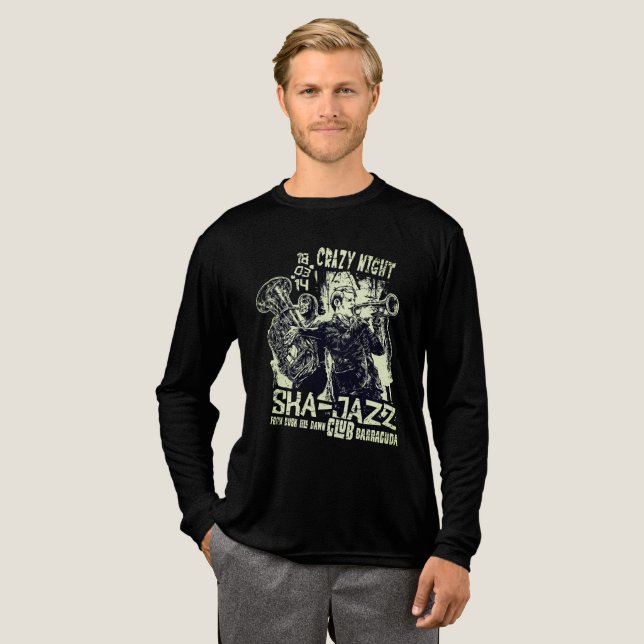 T-Shirt Tri-Blend Shirt (Volle Vorderseite)
