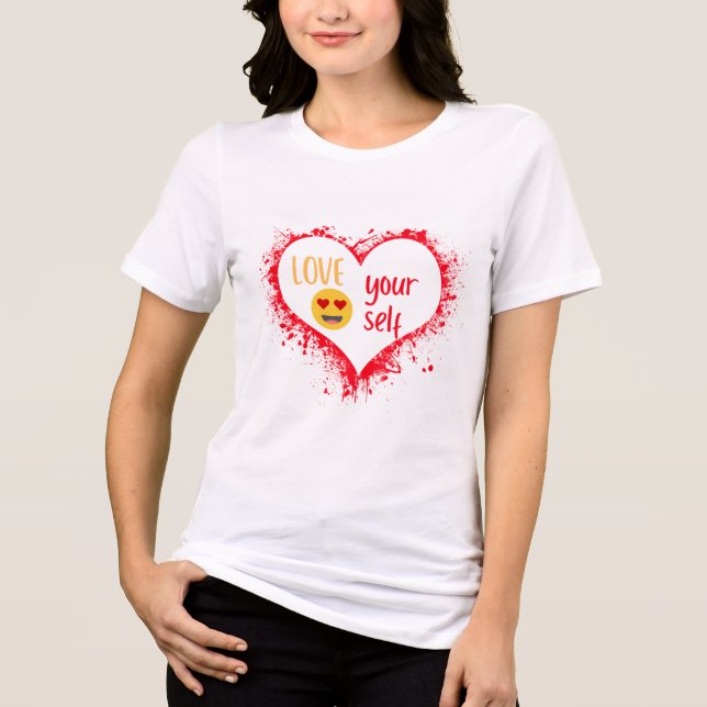 T-Shirt Tri-Blend Shirt (Vorderseite)