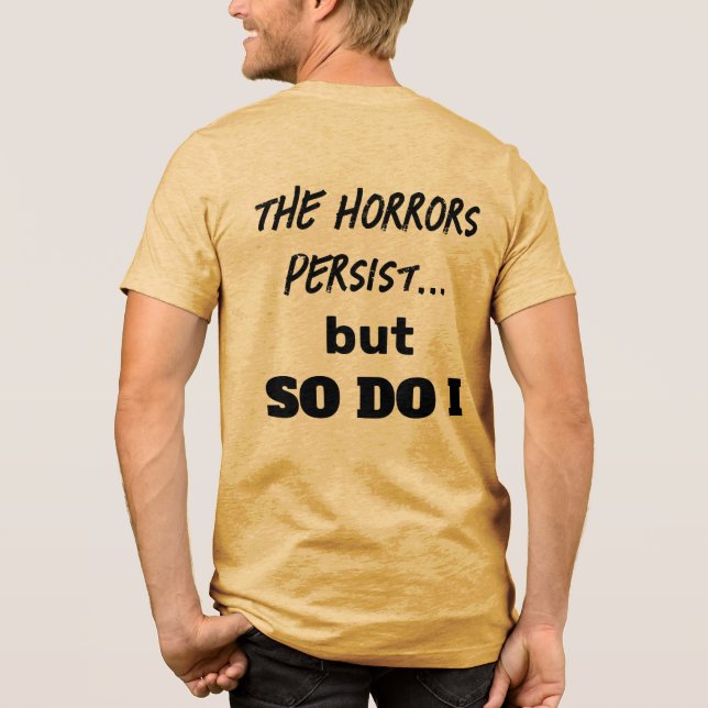 T-Shirt Tri-Blend Shirt (Rückseite)