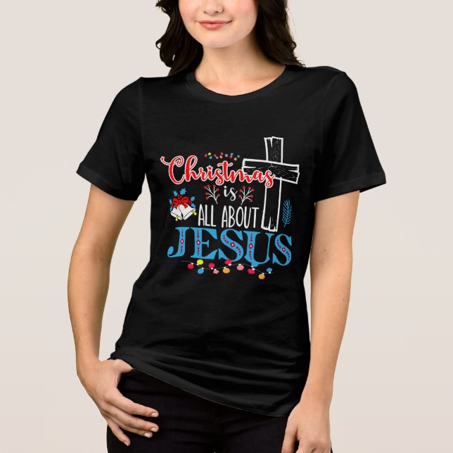 T-Shirt Tri-Blend Shirt (Vorderseite)