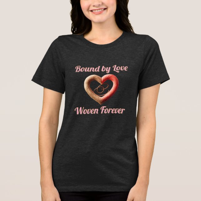 T-Shirt Tri-Blend Shirt (Vorderseite)