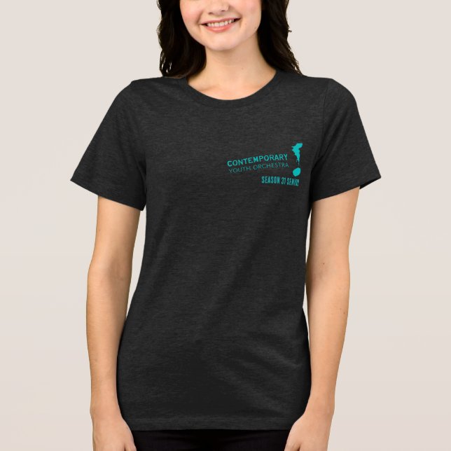 T-Shirt Tri-Blend Shirt (Vorderseite)