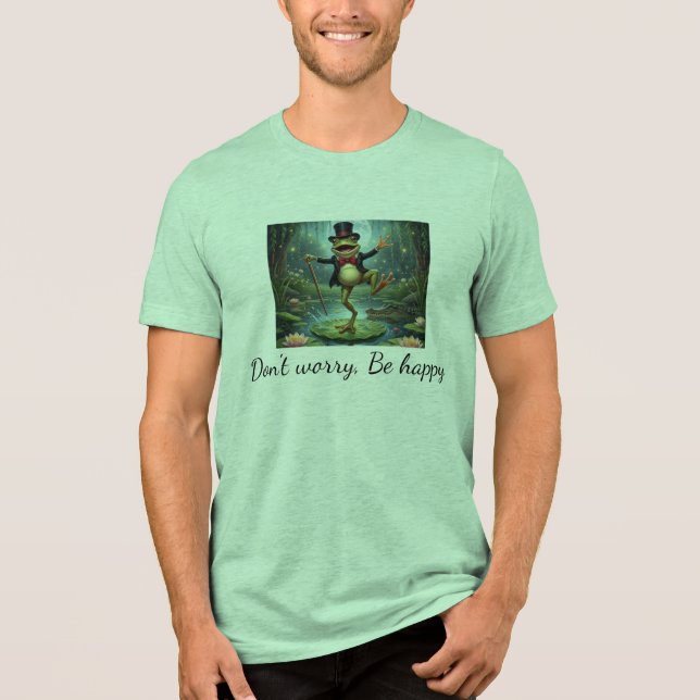 T-Shirt Tri-Blend Shirt (Vorderseite)