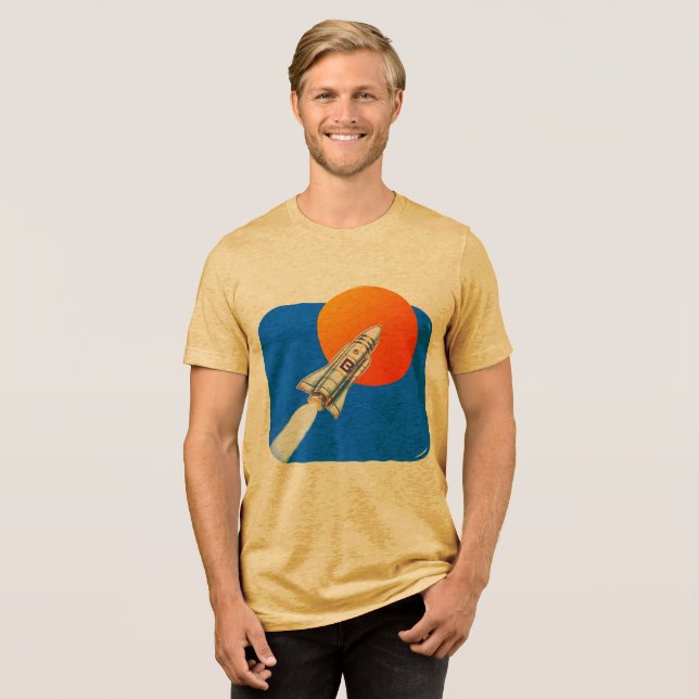 T - Shirt-Tri-Blend-Shirt Tri-Blend Shirt (Vorderseite voll)