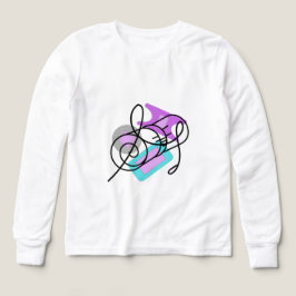 T-Shirt Tri-Blend Shirts  Modern Colorful Pattern 