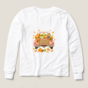 T - Shirt Tri Blendet Shirt-Herbst-T-Shirts für Ki