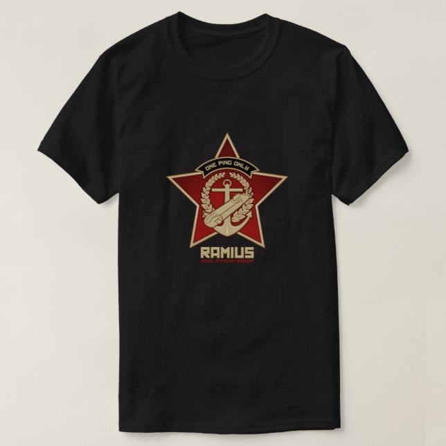 T-shirt Tri-mixage d'une seule paire (Design devant)