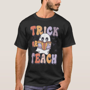 T-shirt Tri Ou Enseigner Super Floral Fantôme Retro Enseig