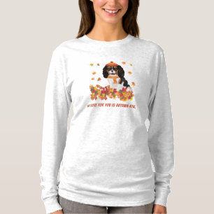 T-shirt Tri personnalisé couleur Cavalier Spaniel   