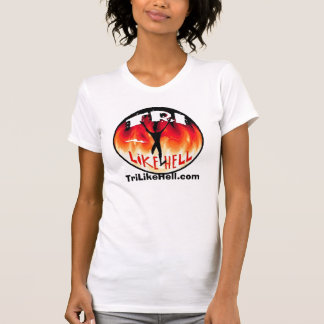 T-shirt Tri vraiment singulet de dames