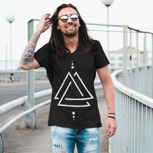 T-shirt Triangle de noeud celtique