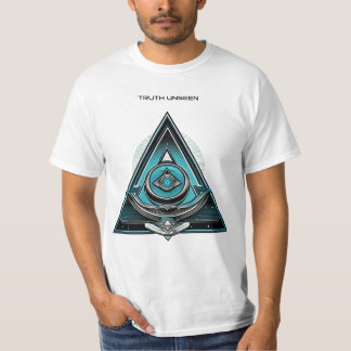 T-shirt Triangle d'oeil à vue entière - Art géométrique my