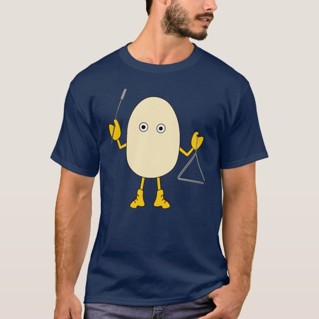 T-shirt triangle Egghead (Devant)