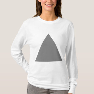 T-shirt Triangle - gris 50 pc