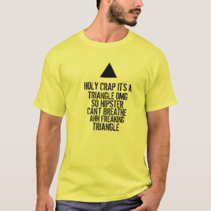 T-shirt Triangle OMG Hipster