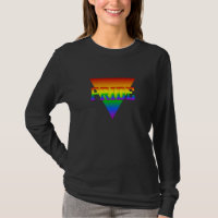 Triangle Pride chemise - choisir style et couleur