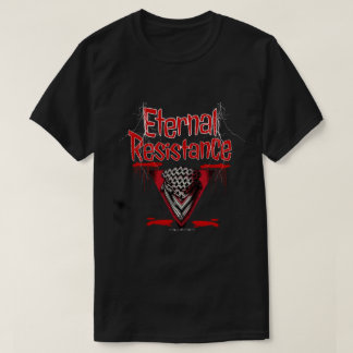 T-shirt Triangle rouge inversé keffiyeh
