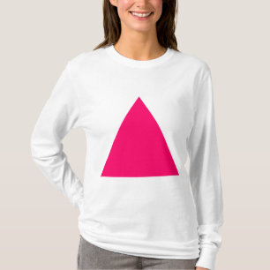 T-shirt Triangle - Rouge néon