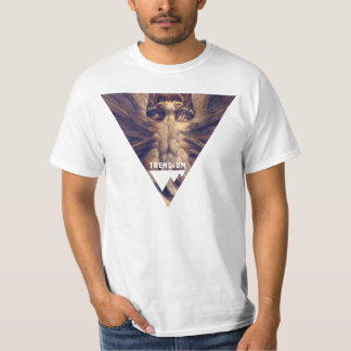 T-shirt Triangle rouge Trendium de dragon authentique