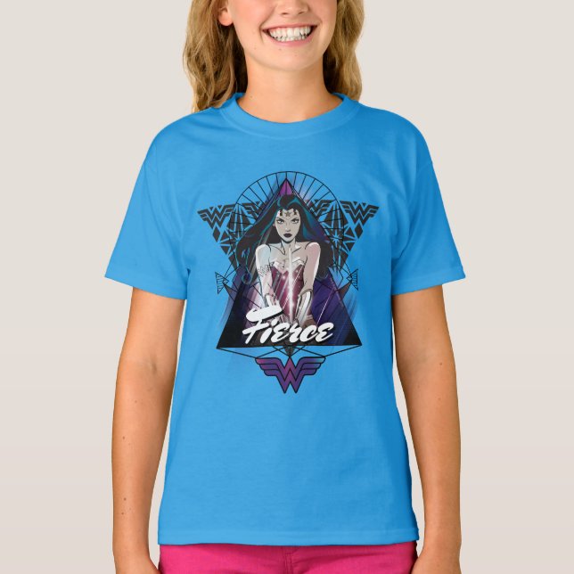 T-shirt Triangle Tribal féminin (Devant)