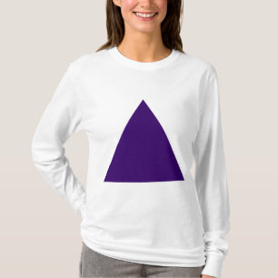 T-shirt Triangle - Violet profond