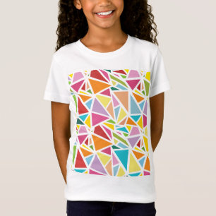 T-Shirt Triangles colorés motif 2
