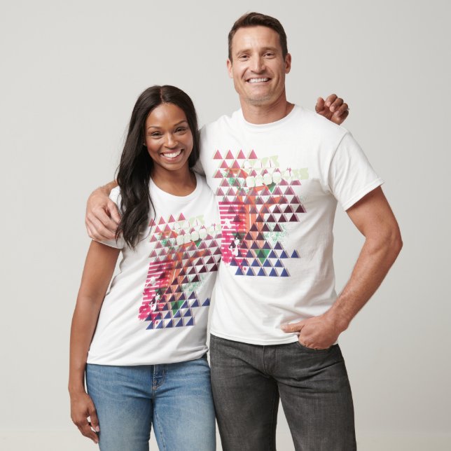 T-shirt Triangles Urban Geometry Tee (Unisexe)