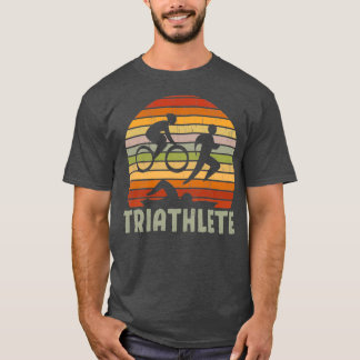 T-shirt Triathle Triathlon Triathlon Swim Run Vélo Ride
