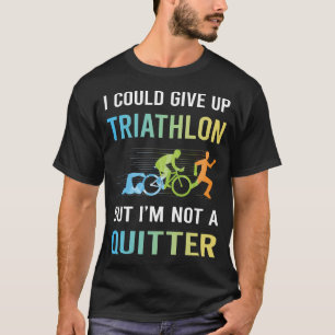 T-shirt Triathlète Pas Un Lâcheur