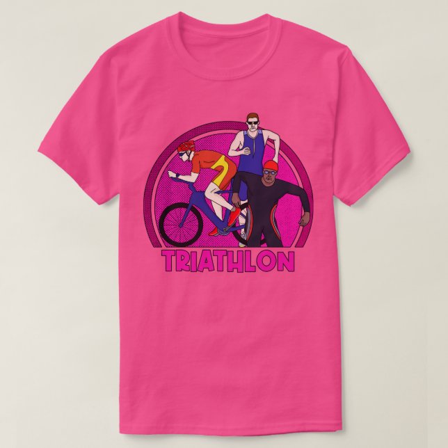 T-shirt Triathlon (Design devant)