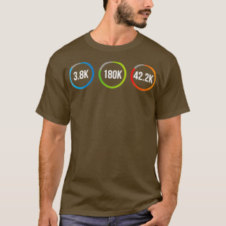 T-shirt Triathlon course vélo nage entraînement nos buts