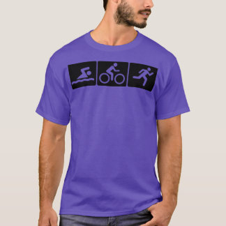 T-shirt Triathlon Swim Bike Run 44
