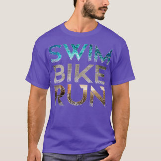T-shirt Triathlon Swim Vélo Run 7