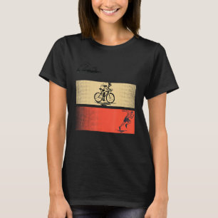 T-shirt Triathlon Vélo Natation Triathlon Triathlète Homme