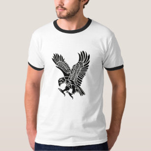 T-shirt tribal de conception de tatouage d'Eagle