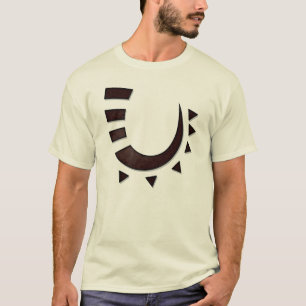 T-shirt tribal de crochet