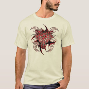 T-shirt Tribal de dragon