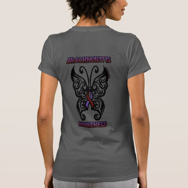 T-shirt Tribal des papillons...Arachnoidite (Dos)