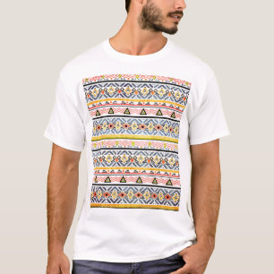 T-shirt Tribal Grunge : Ethno Folk Retro.