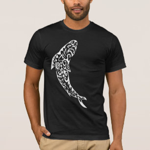 T-shirt tribal hawaïen de requin