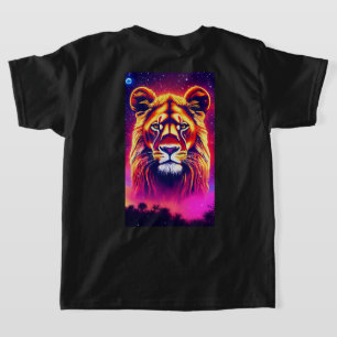 T-shirt "Tribal Majesty : Geometry Lion Logo T-Shirt"