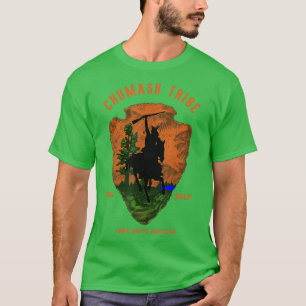 T-shirt Tribu des Chumash Amérindiens Flèche Vintage