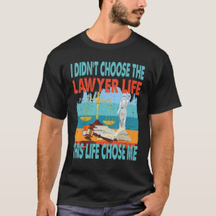 T-shirt Tribunal du droit de la vie de l'avocat