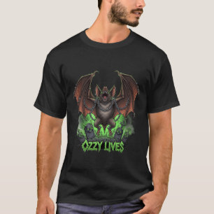 T-shirt Tribute en métal de chauve-souris - Ozzy Lives