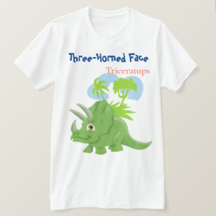 T-shirt Tricératops