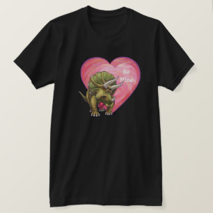 T-shirt Triceratops amoureux la Saint-Valentin