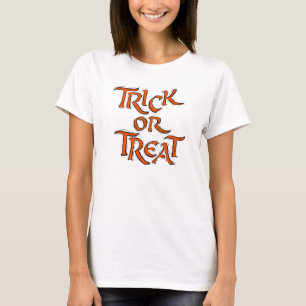 T-shirt Trick Halloween ou Traiter les mots