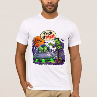 T-shirt Trick Or Meat – Humour d'Halloween